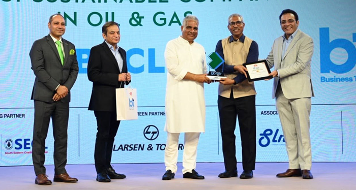 BPCL recognised most sustainable company in Oil & Gas